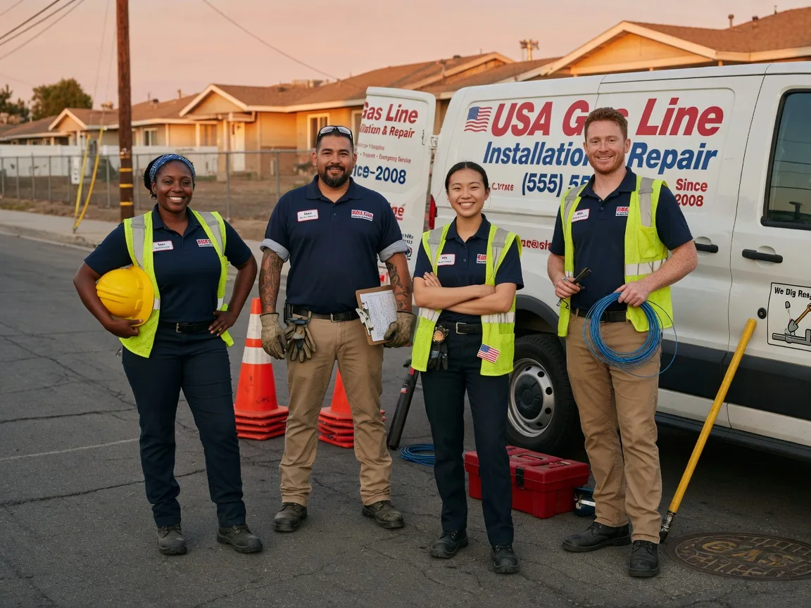 Gas Line Installation company in Westgate, IA